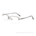 Classical Style Wholesale Pure Titanium Eyeglasses Frame Eyewear